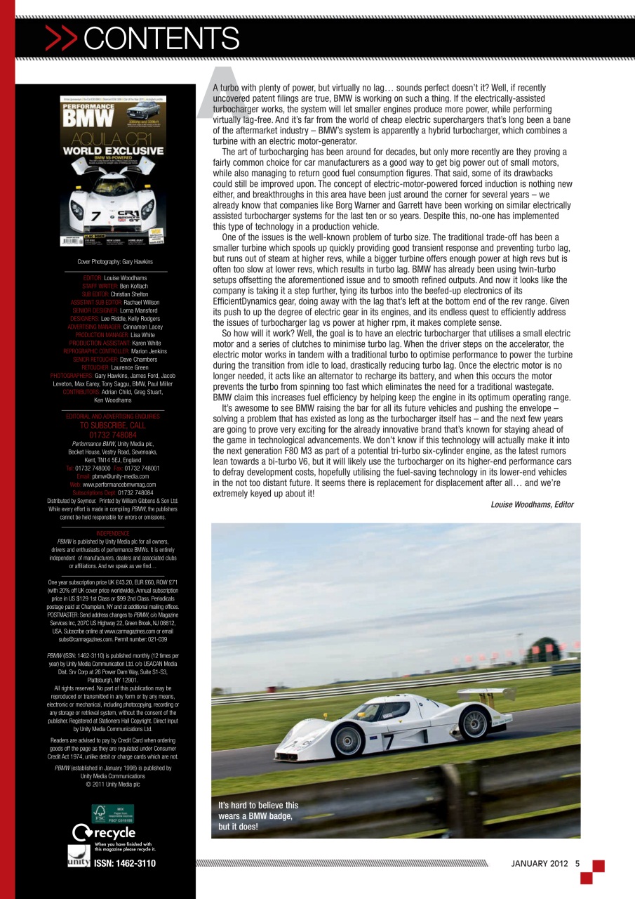 Performance BMW Preview Pages