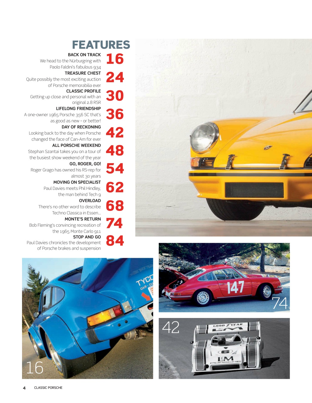 Classic Porsche Preview Pages