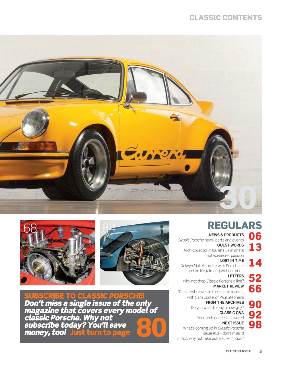 Classic Porsche Preview Pages
