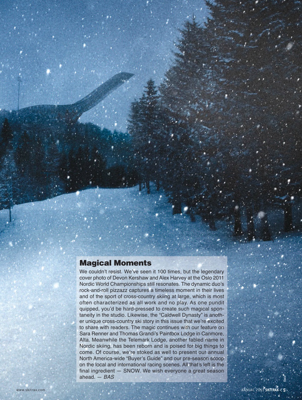 SkiTrax Preview Pages