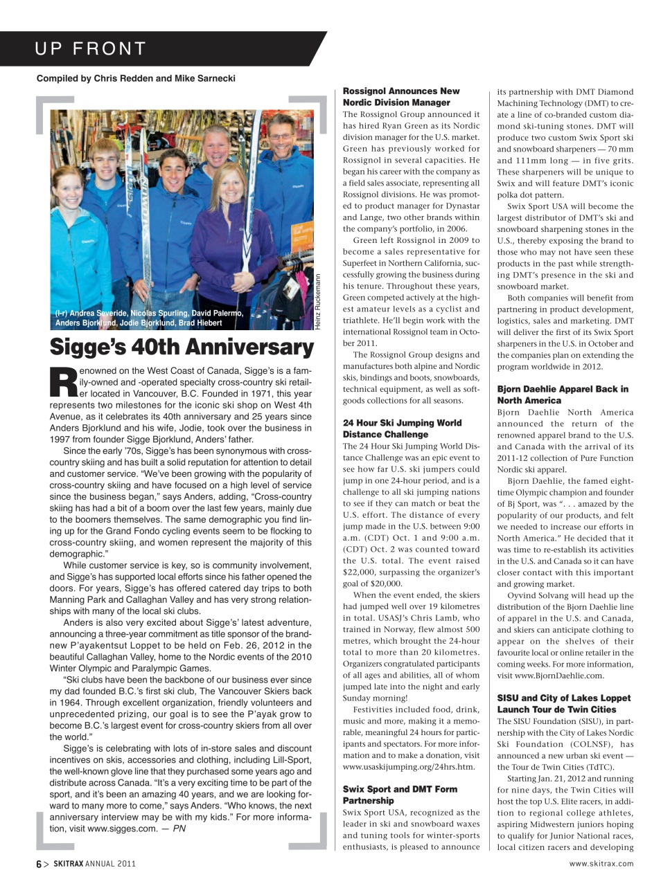 SkiTrax Preview Pages