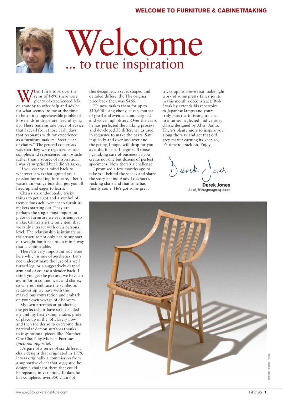 Furniture & Cabinetmaking Preview Pages