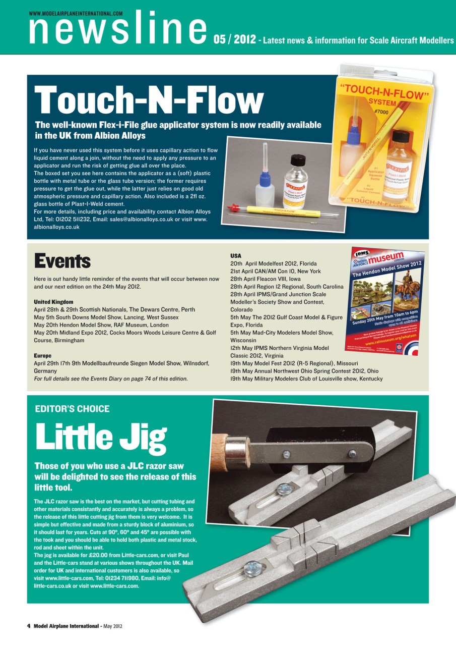 Model Airplane International Preview Pages