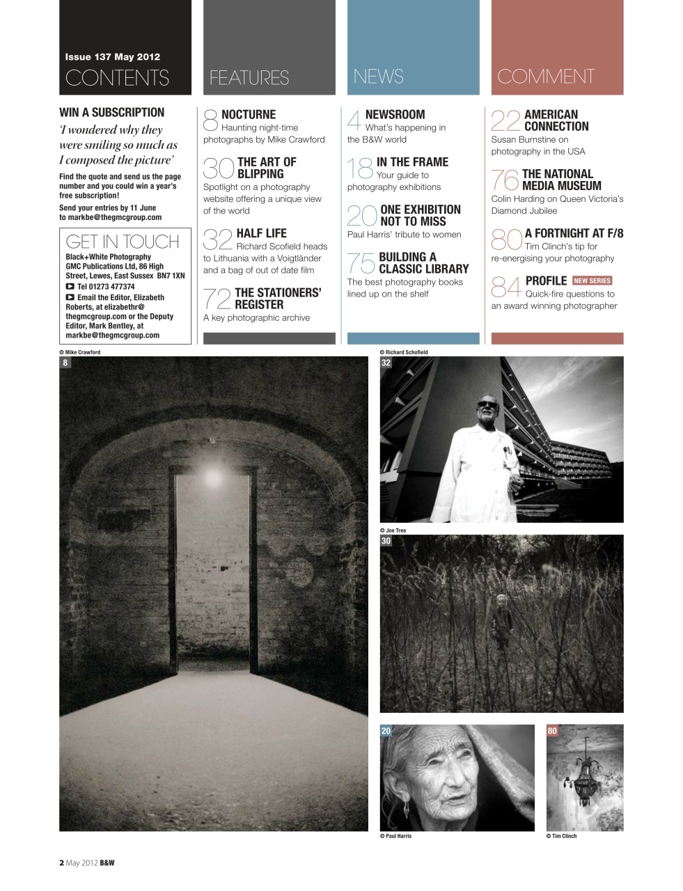 Black+White Photography Preview Pages