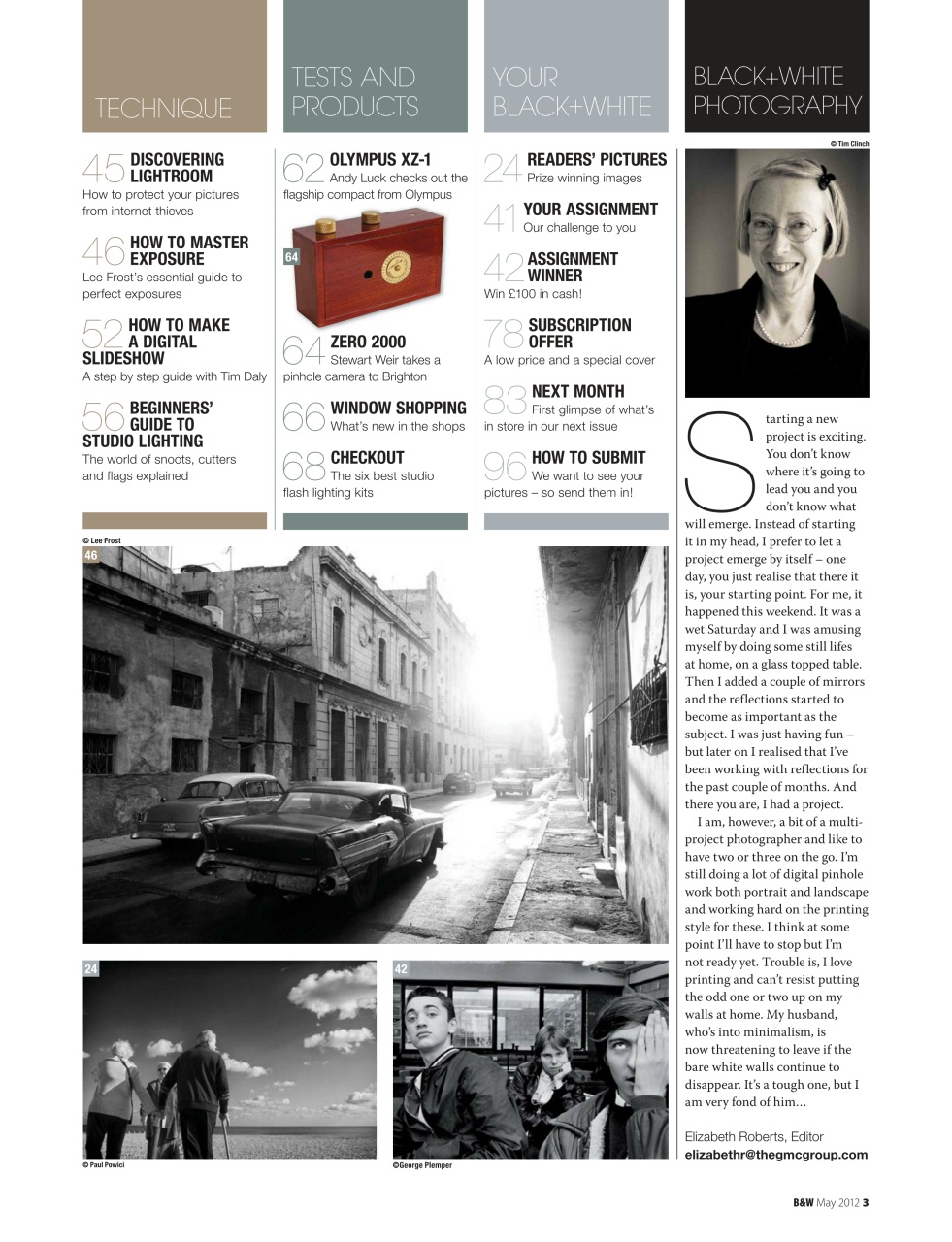 Black+White Photography Preview Pages