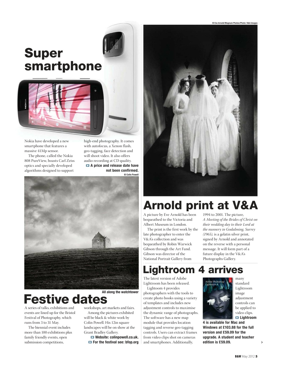 Black+White Photography Preview Pages