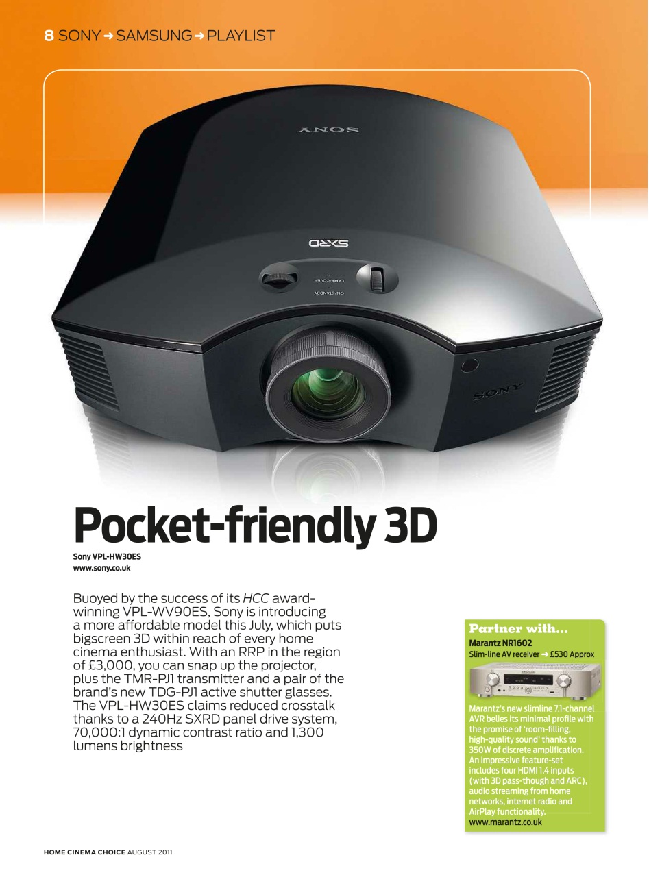 Home Cinema Choice Preview Pages