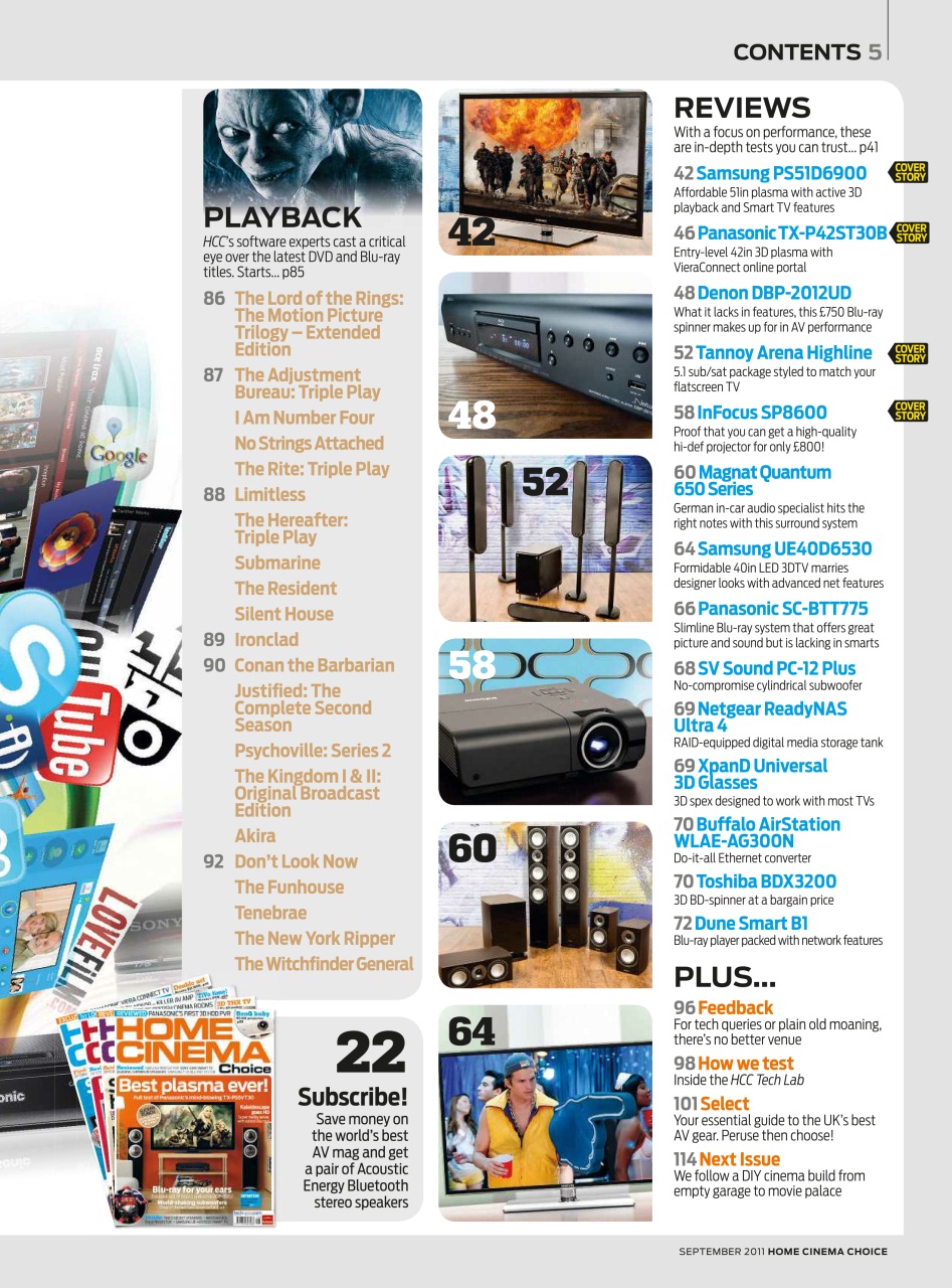 Home Cinema Choice Preview Pages