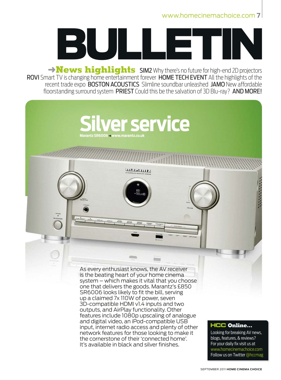 Home Cinema Choice Preview Pages