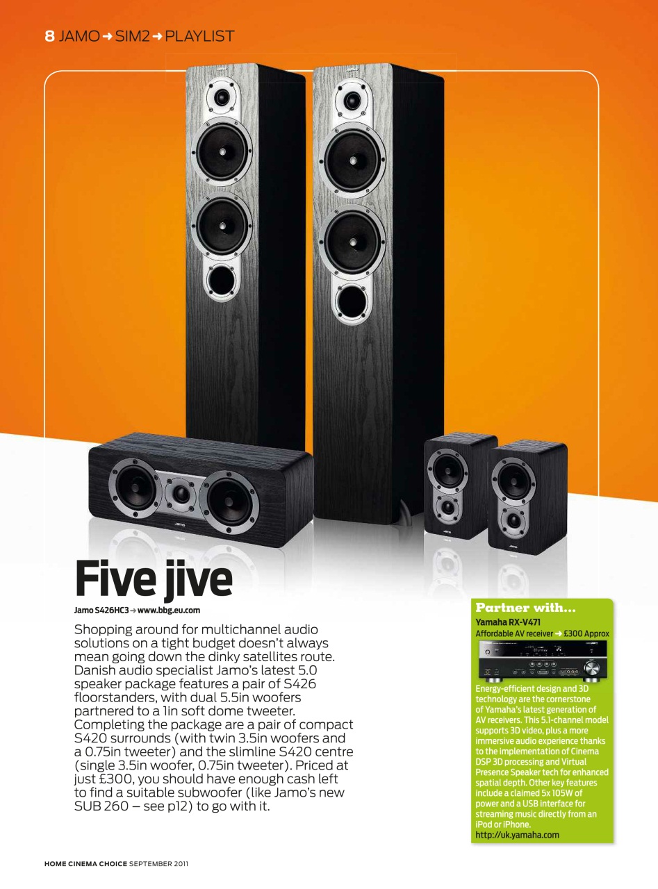 Home Cinema Choice Preview Pages