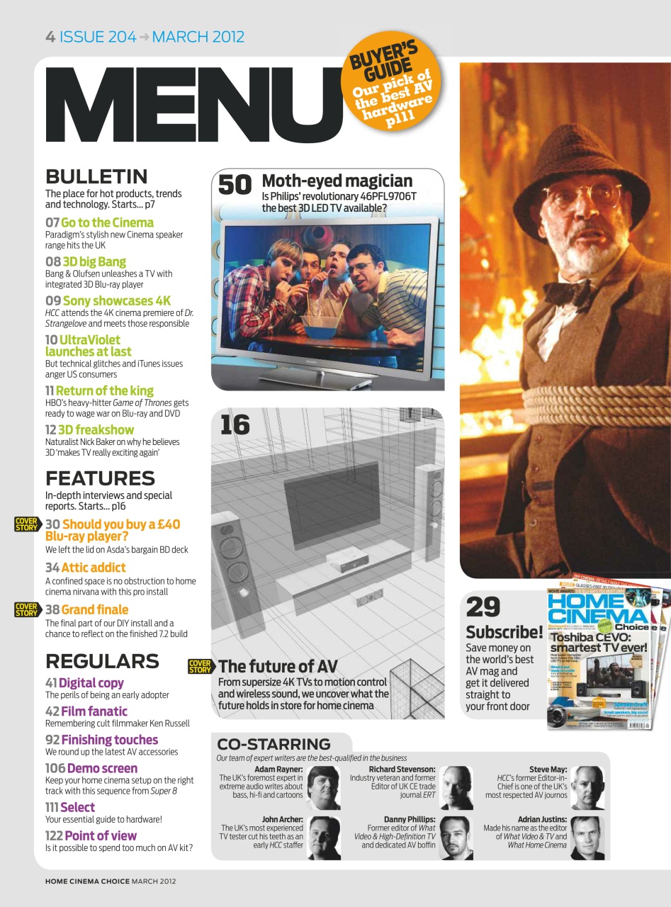 Home Cinema Choice Preview Pages