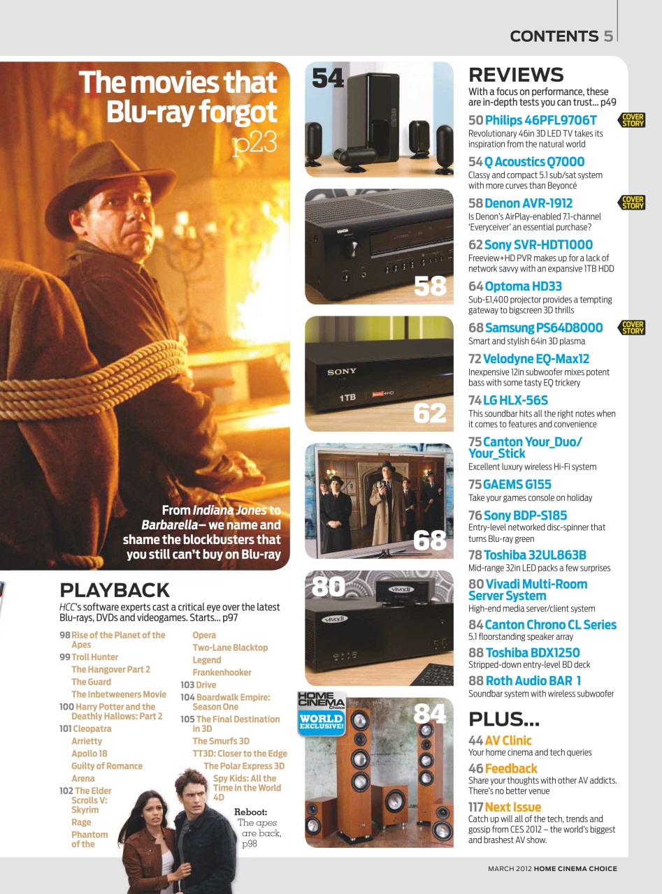 Home Cinema Choice Preview Pages