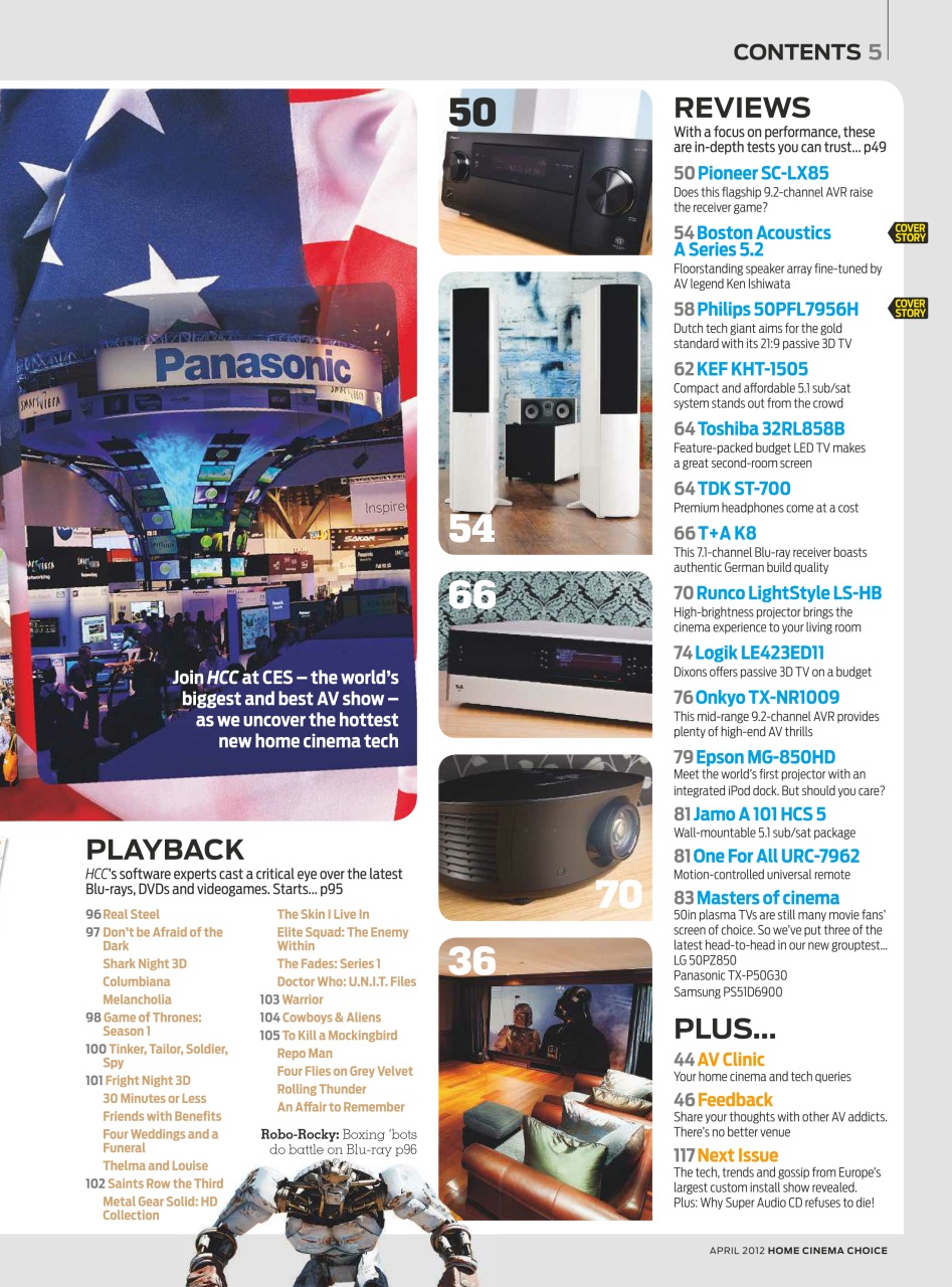 Home Cinema Choice Preview Pages