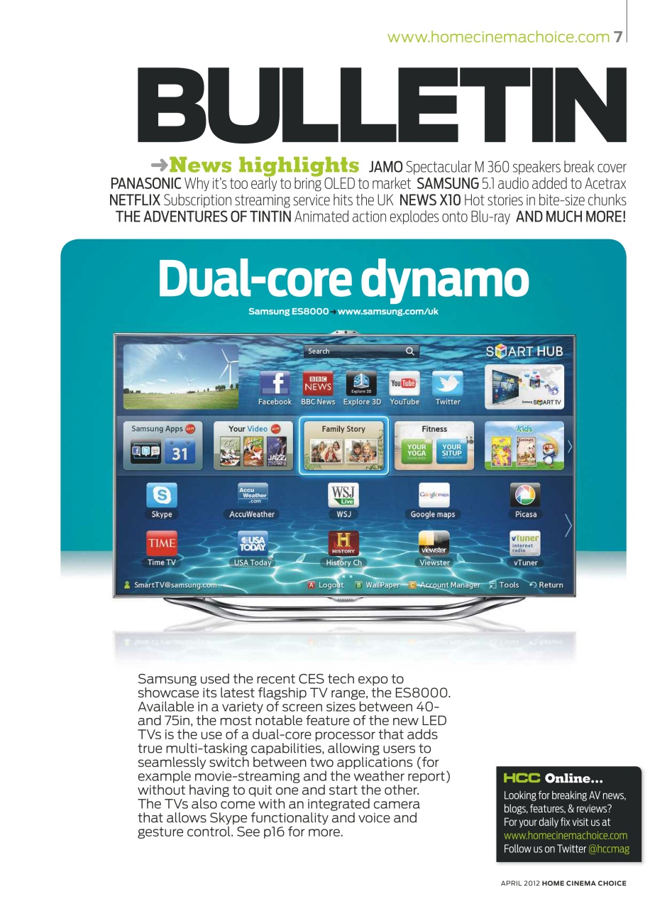 Home Cinema Choice Preview Pages