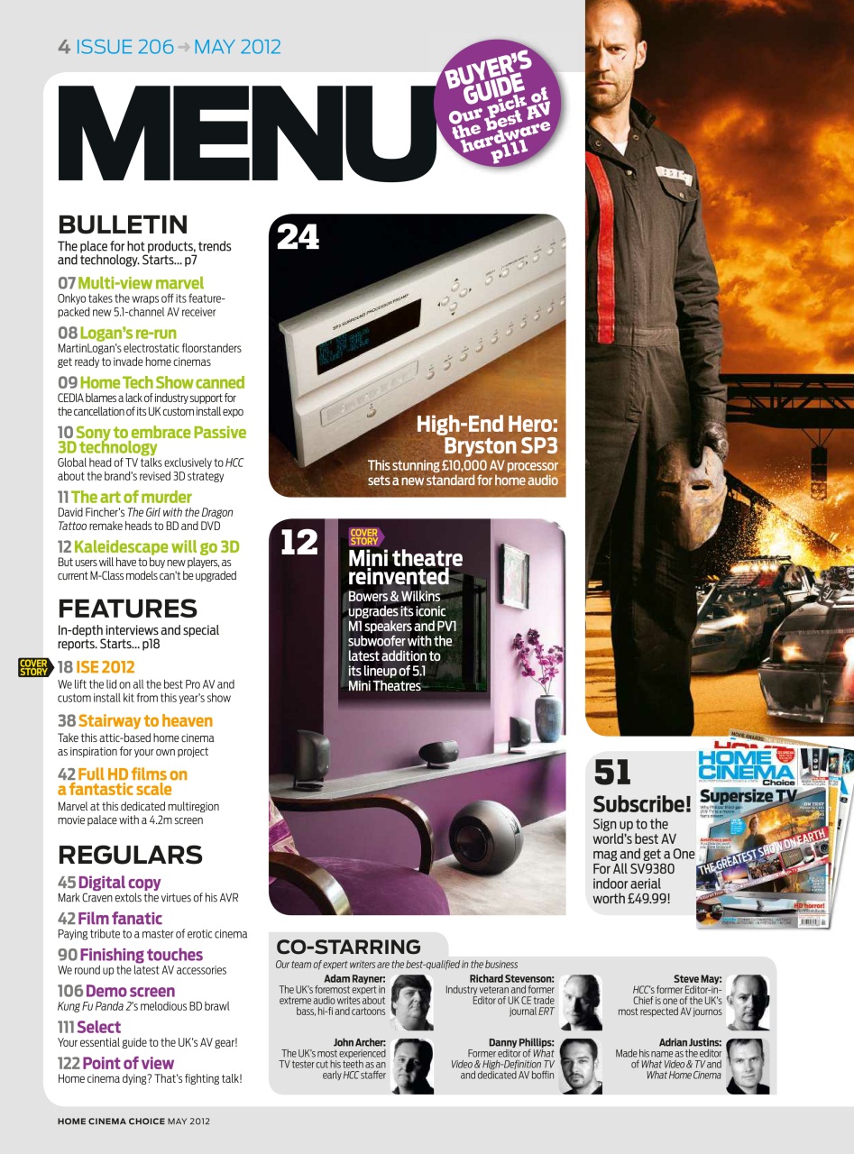 Home Cinema Choice Preview Pages