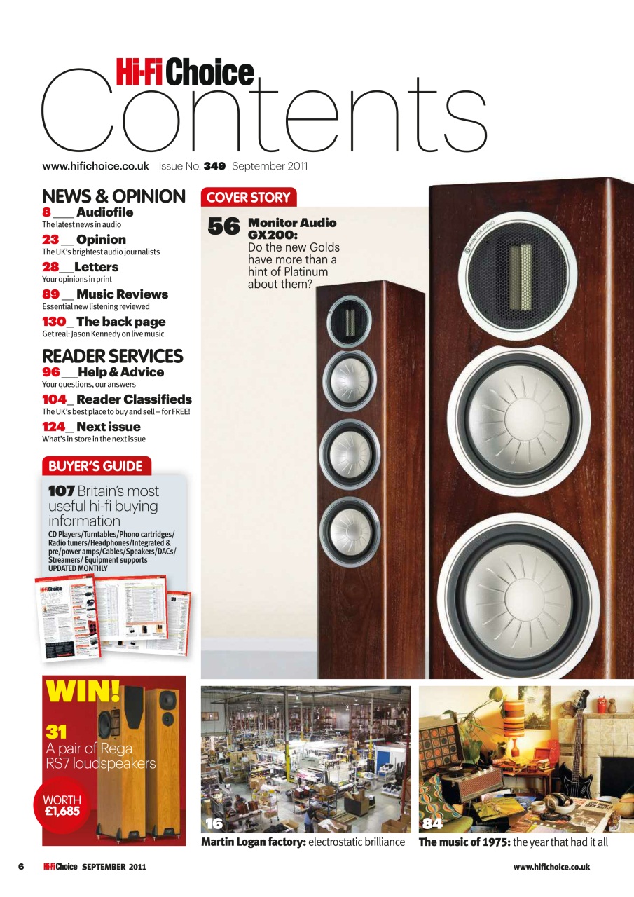 Hi-Fi Choice Preview Pages