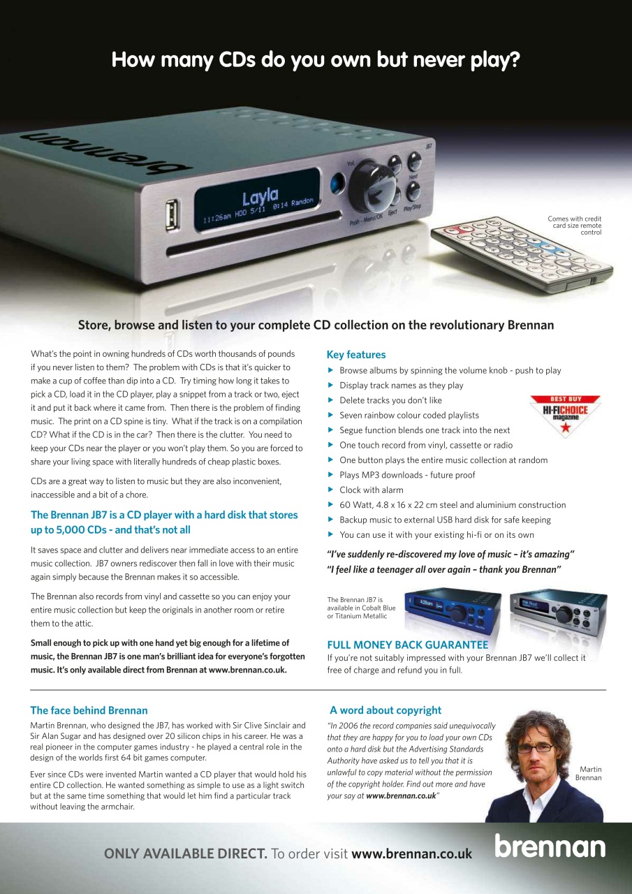 Hi-Fi Choice Preview Pages