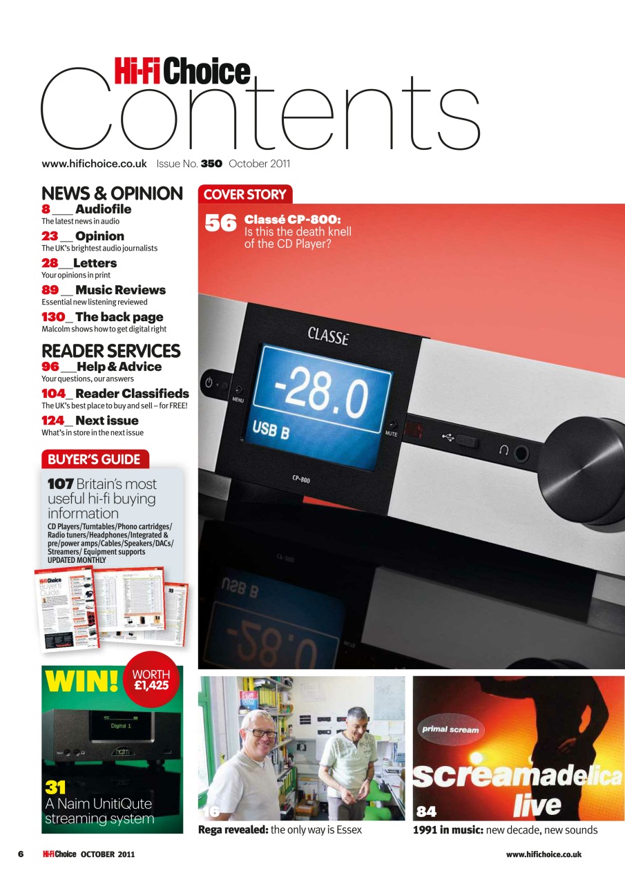 Hi-Fi Choice Preview Pages