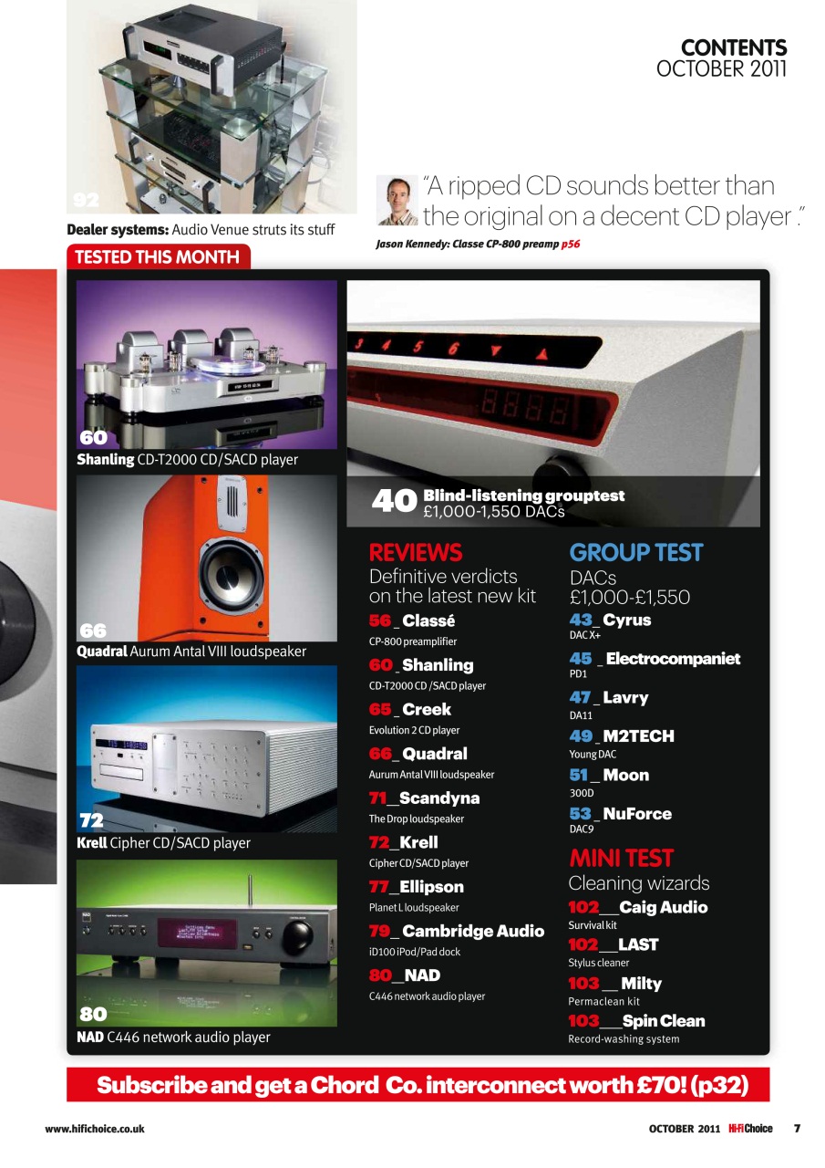 Hi-Fi Choice Preview Pages