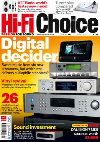 Hi-Fi Choice issue Hi-Fi Choice November 2011