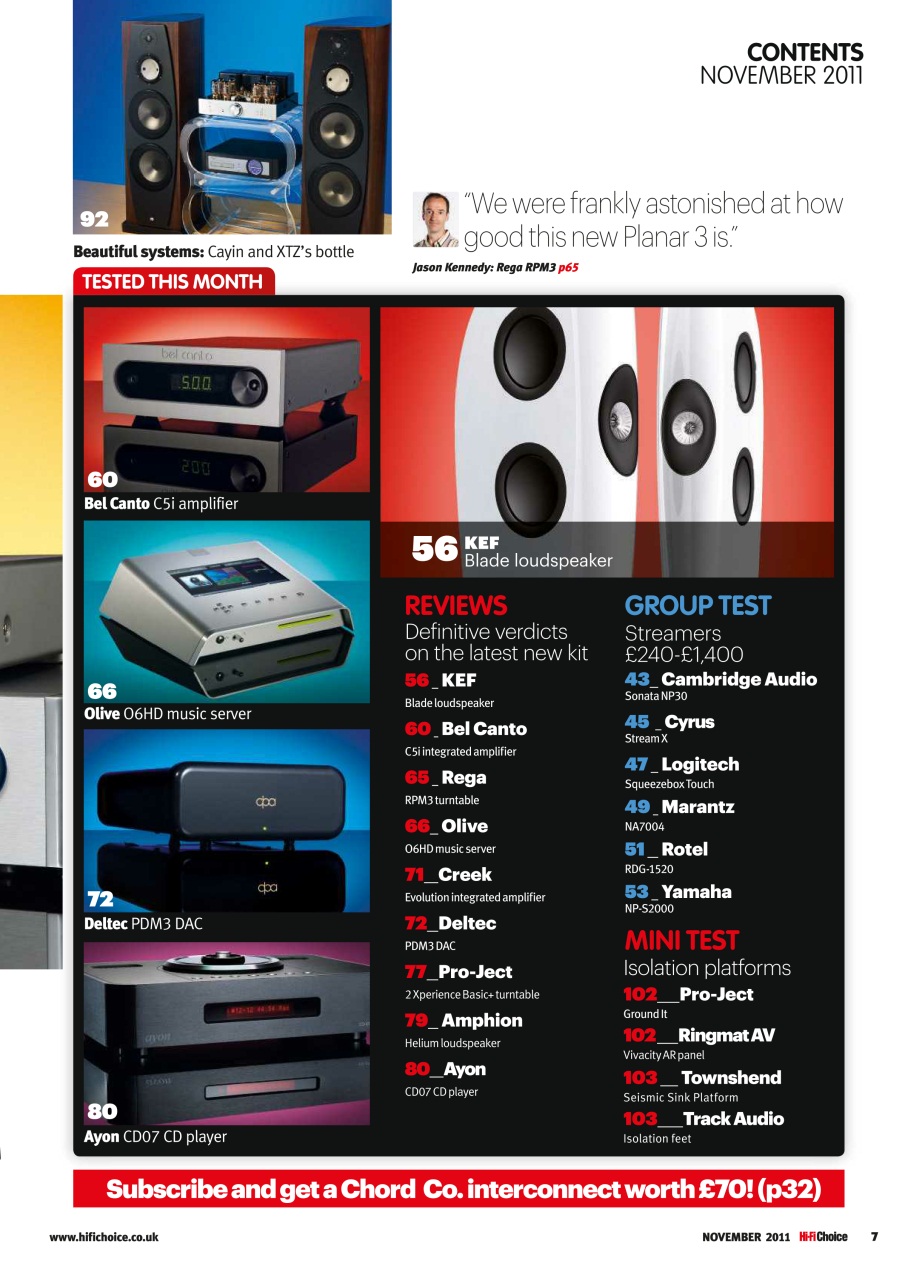 Hi-Fi Choice Preview Pages