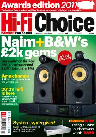 Hi-Fi Choice issue HI-Fi Choice Awards 2011