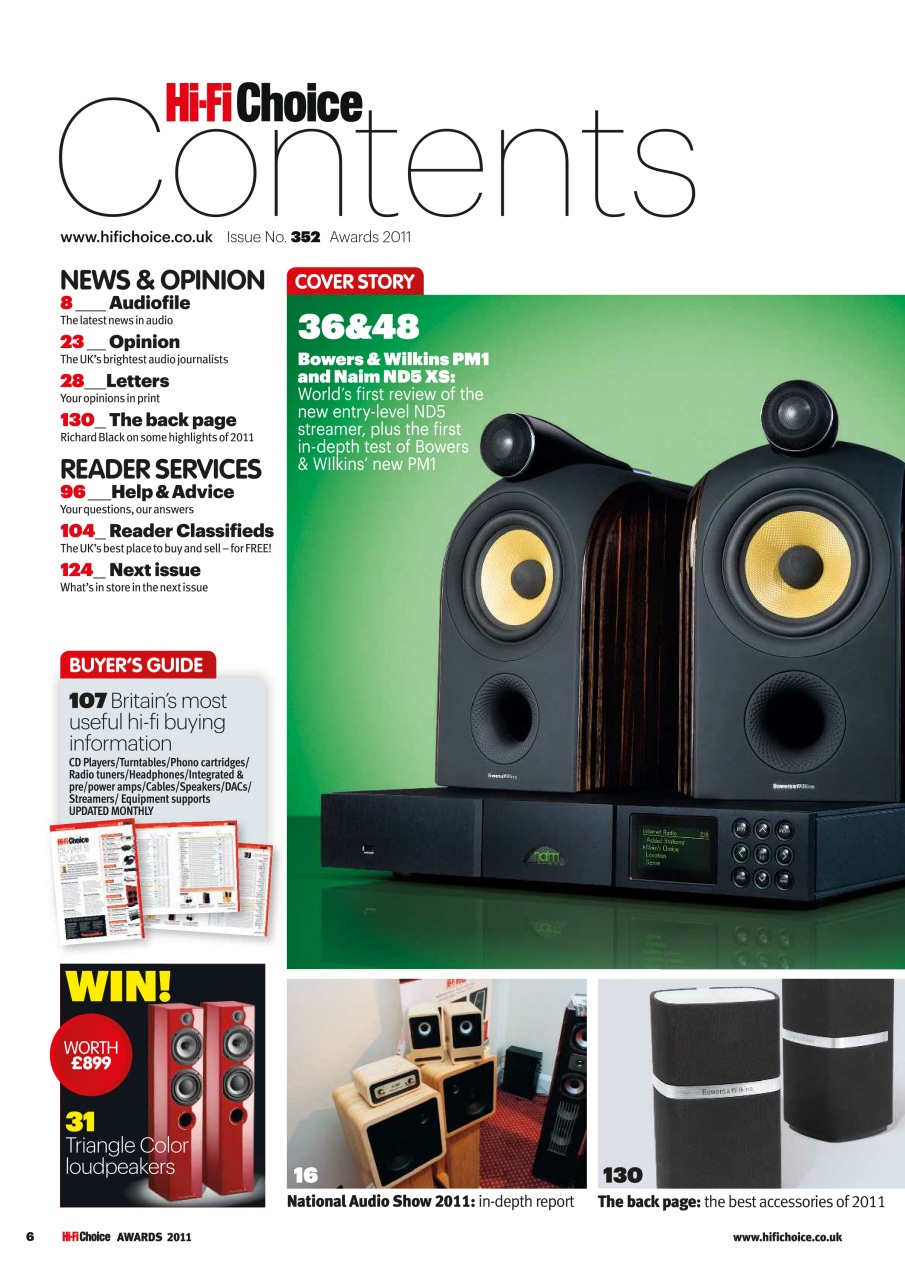 Hi-Fi Choice Preview Pages