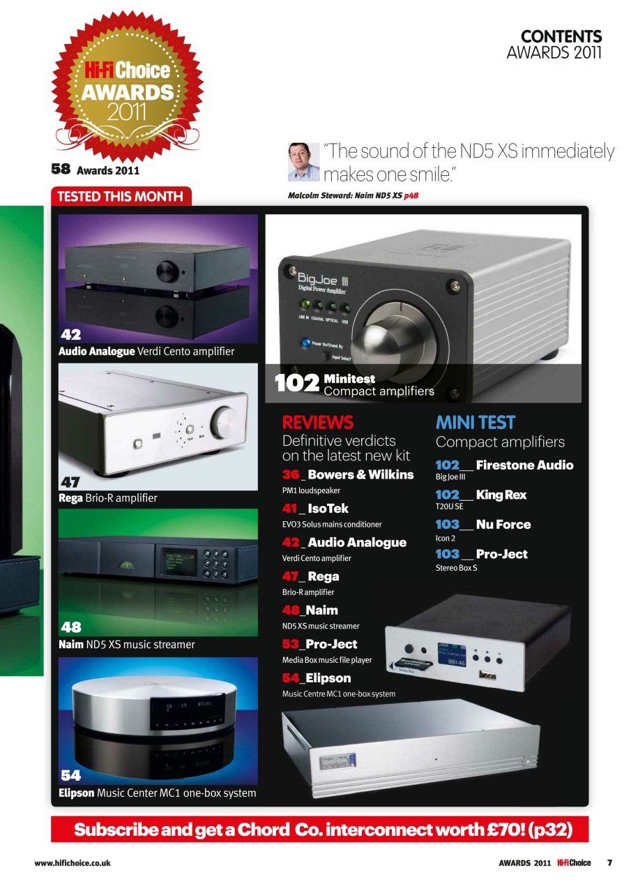 Hi-Fi Choice Preview Pages