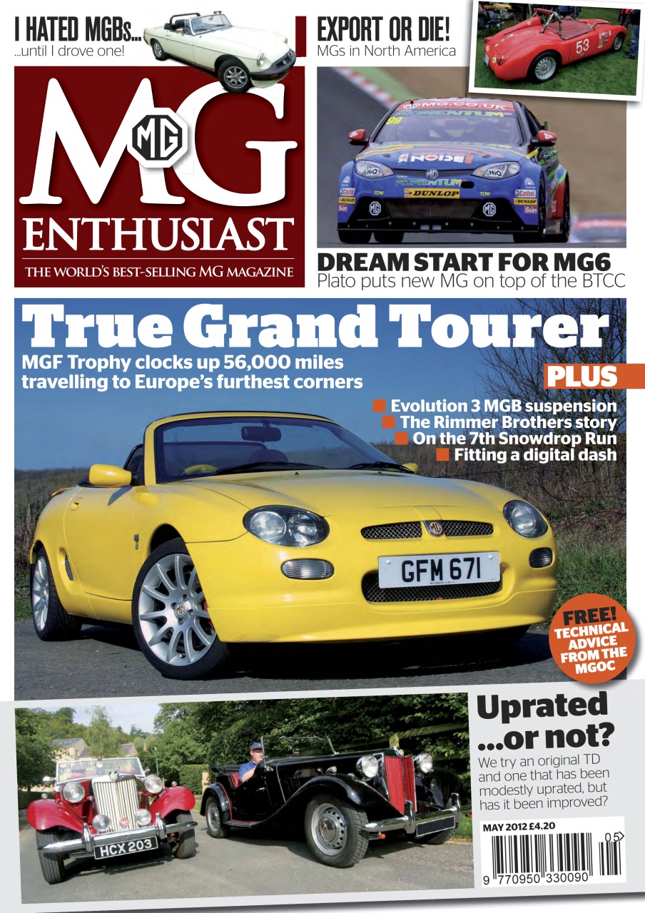 MG Enthusiast Preview Pages