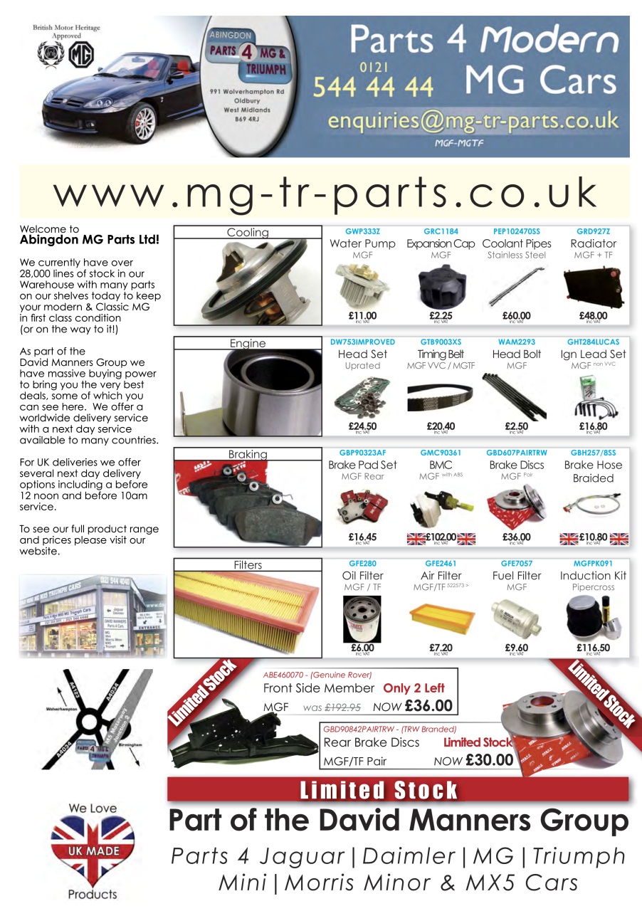 MG Enthusiast Preview Pages