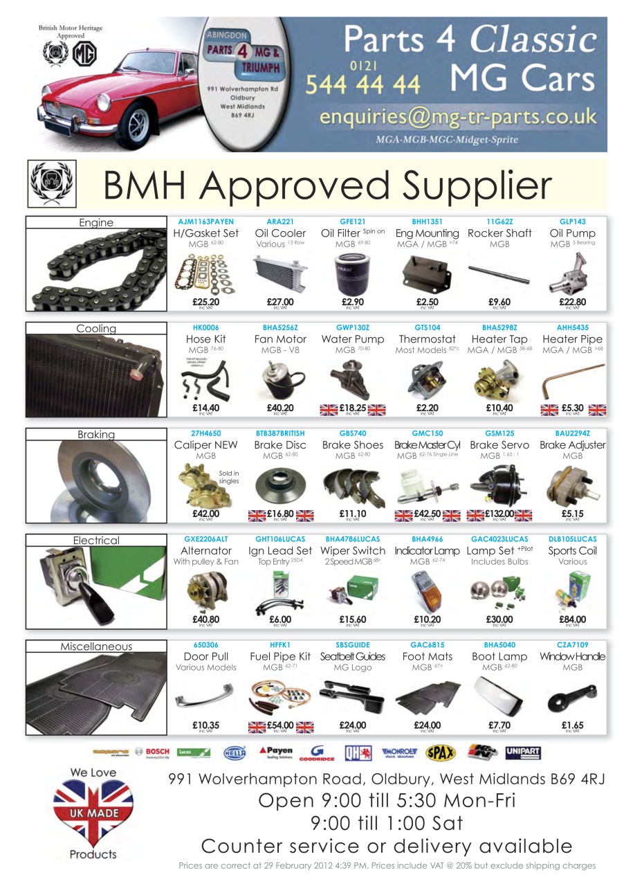 MG Enthusiast Preview Pages