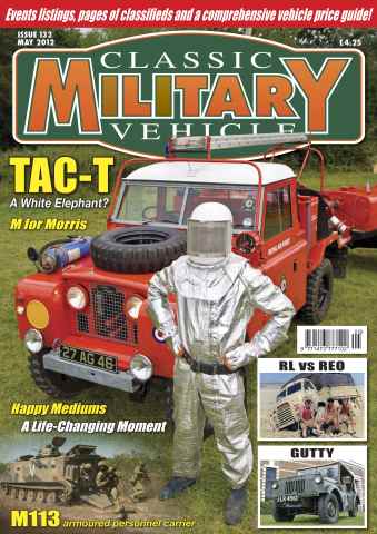 Classic Military Vehicle issue CMV May 2012
