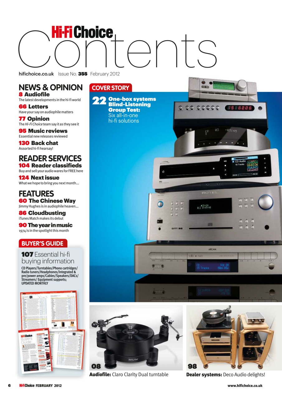 Hi-Fi Choice Preview Pages