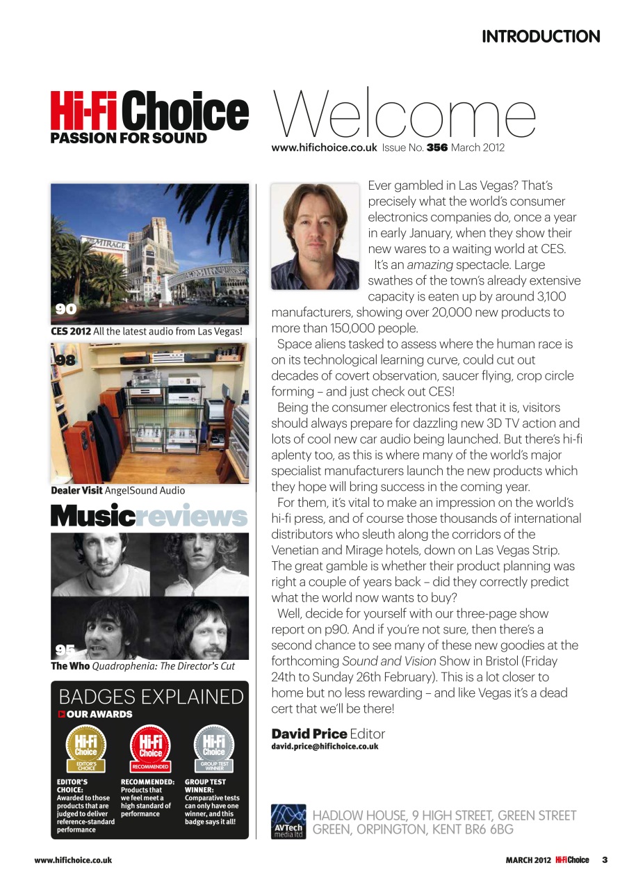 Hi-Fi Choice Preview Pages