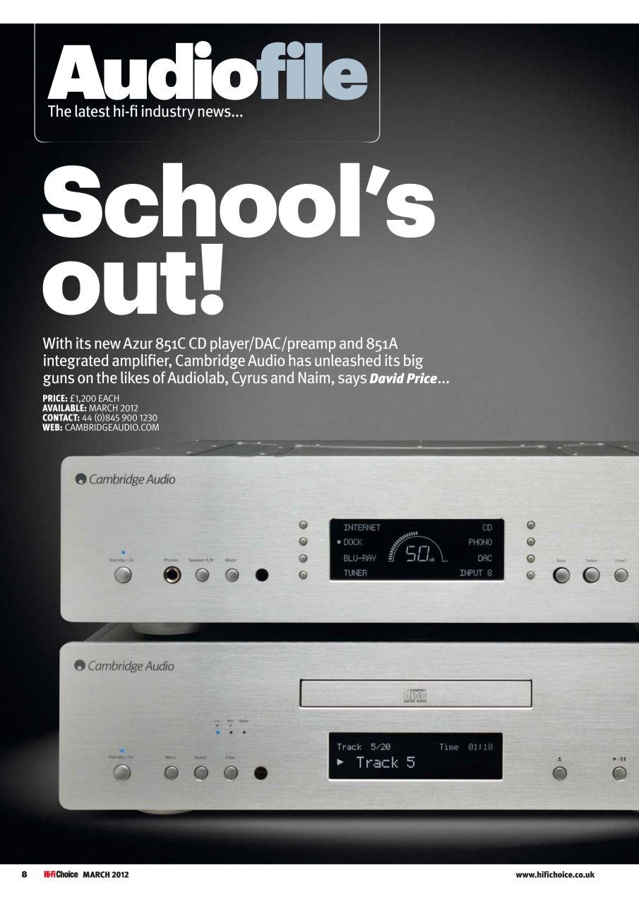 Hi-Fi Choice Preview Pages