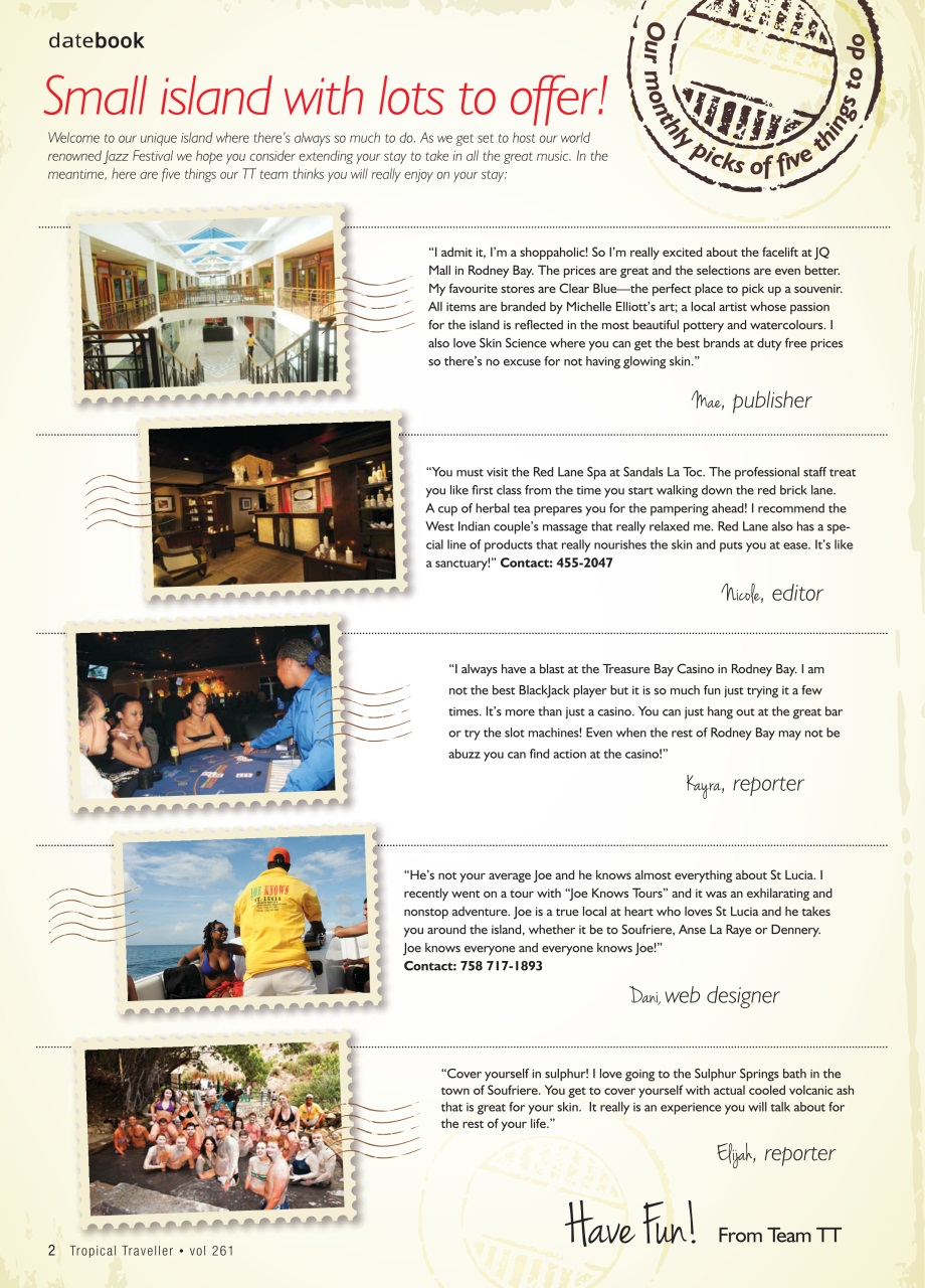 Tropical Traveller Preview Pages