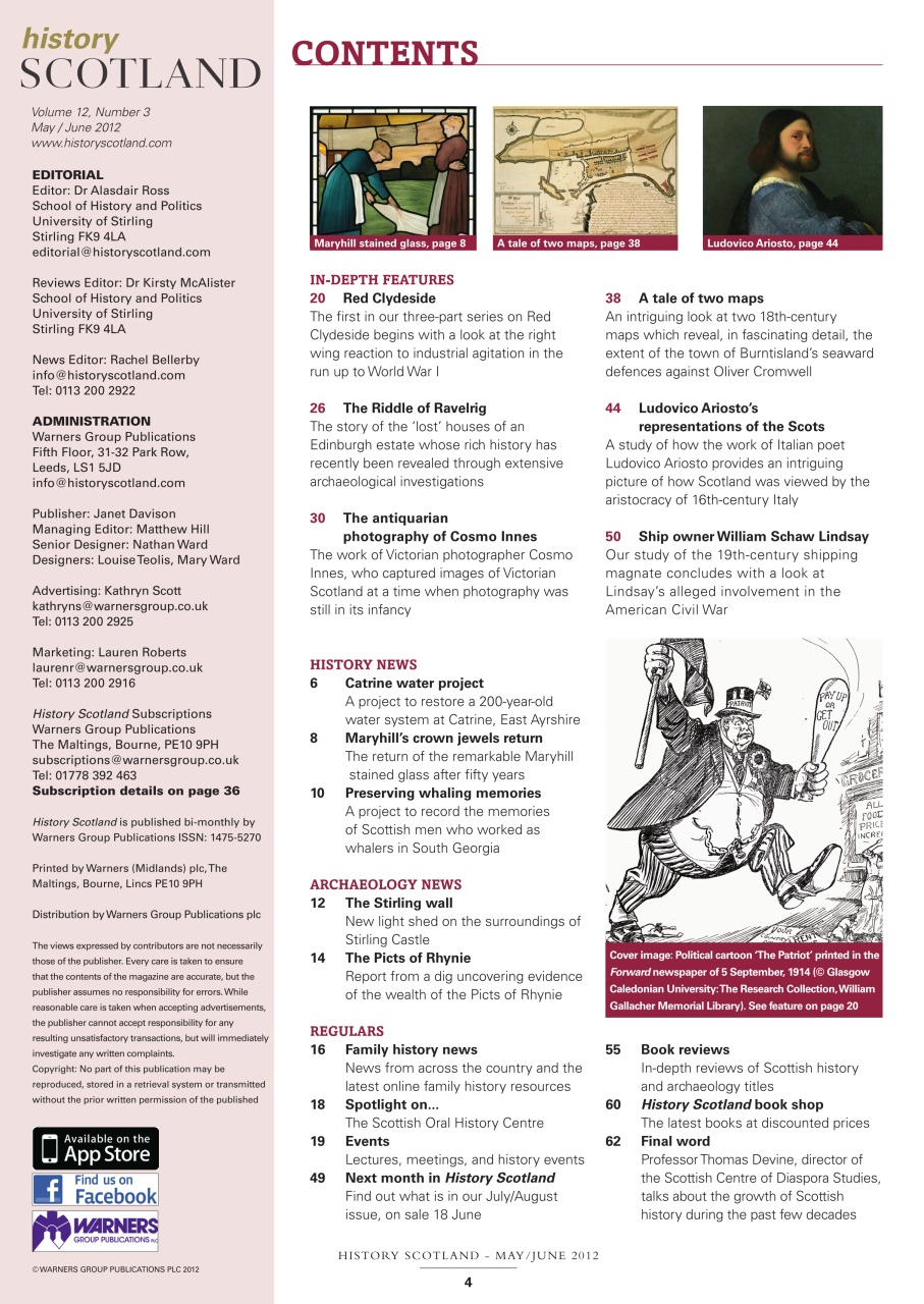 History Scotland Preview Pages