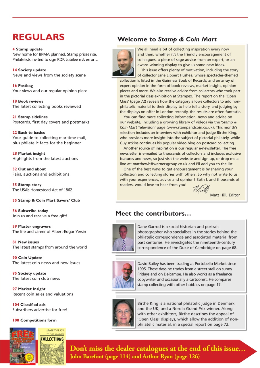 Stamp Collector Preview Pages