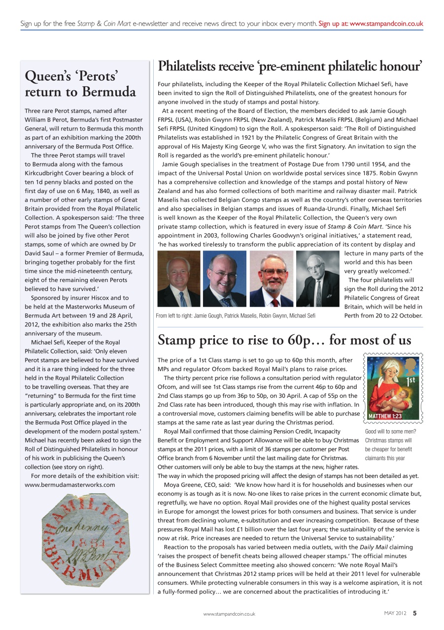 Stamp Collector Preview Pages