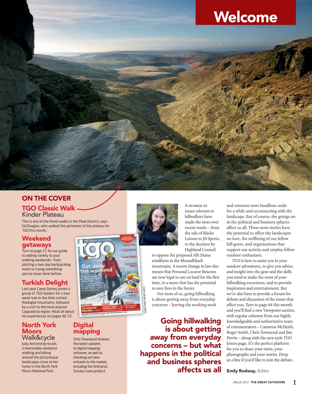TGO - The Great Outdoors Magazine Preview Pages