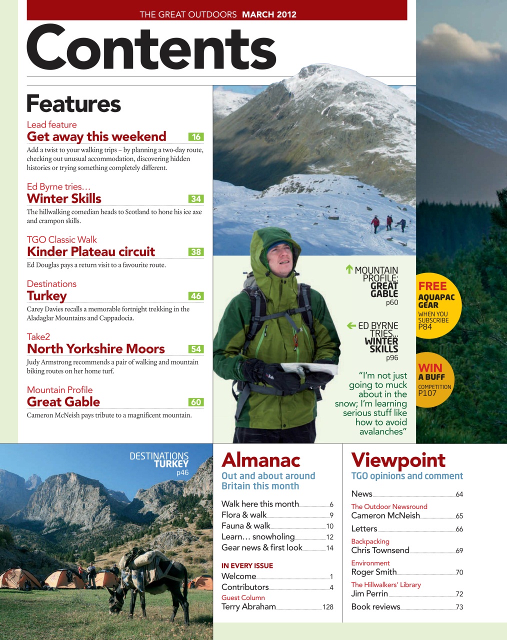 TGO - The Great Outdoors Magazine Preview Pages