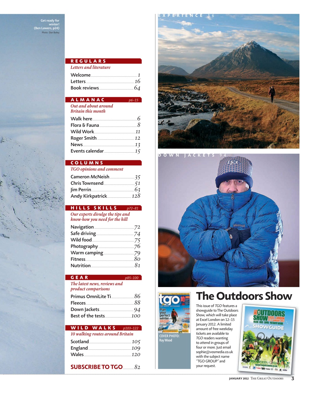 TGO - The Great Outdoors Magazine Preview Pages