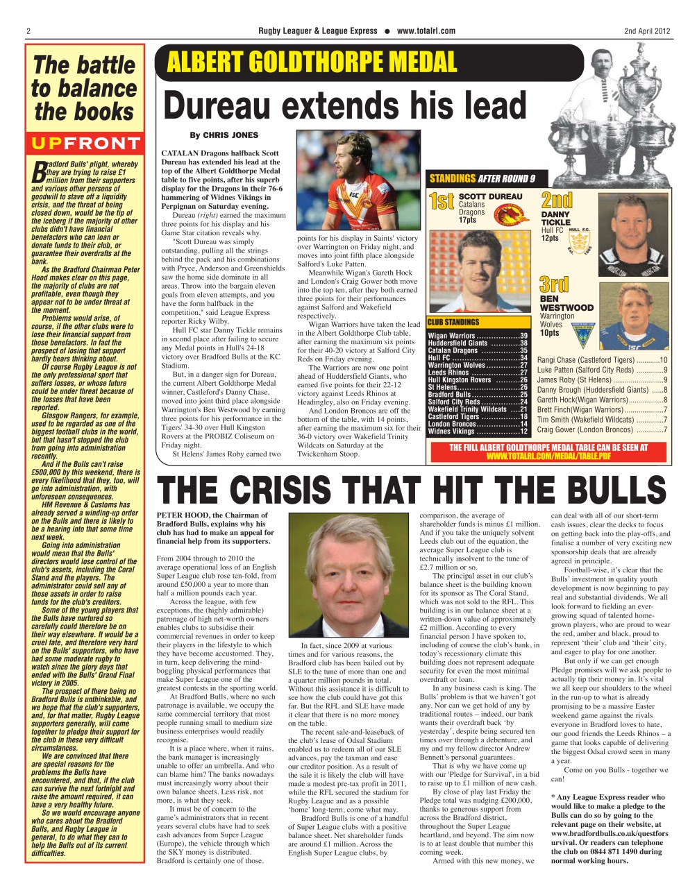 League Express Preview Pages