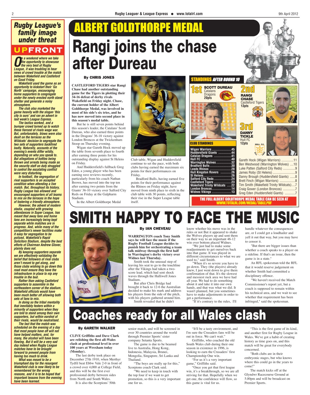 League Express Preview Pages