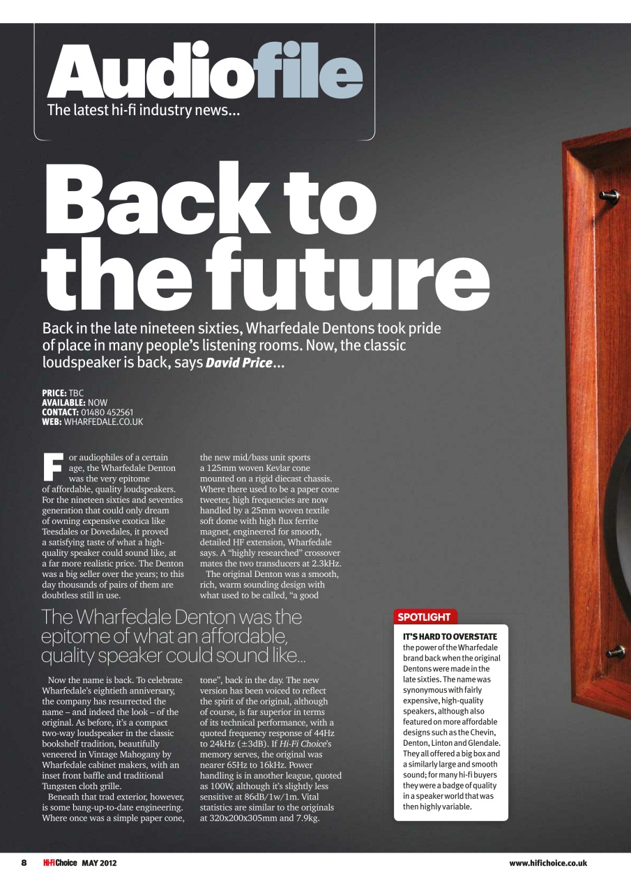 Hi-Fi Choice Preview Pages