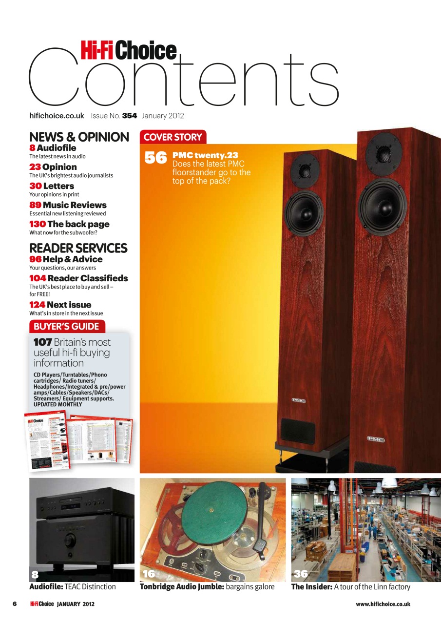 Hi-Fi Choice Preview Pages
