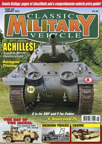 Classic Military Vehicle issue CMV January 2012