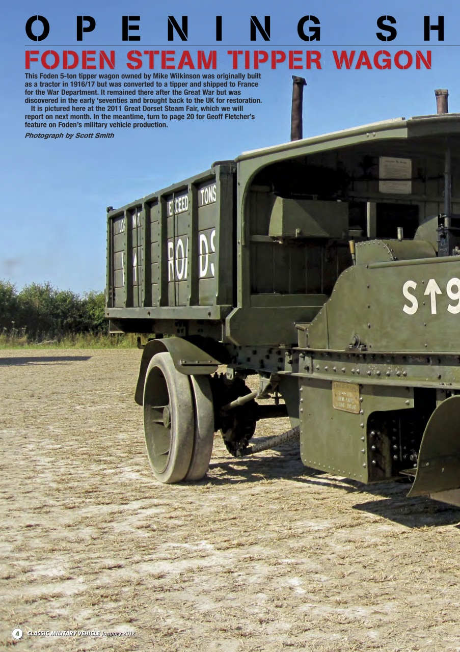 Classic Military Vehicle Preview Pages