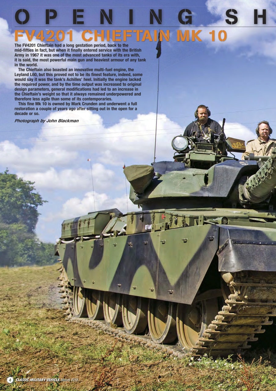 Classic Military Vehicle Preview Pages