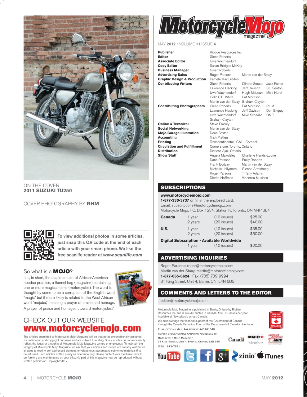 Motorcycle Mojo Preview Pages